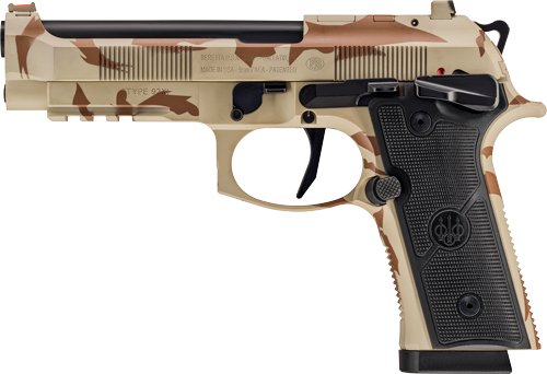 BERETTA 92XI SAO FS 9MM 4.7" - 15RD DESERT DPM CAMO 2 MAGS - Image 2