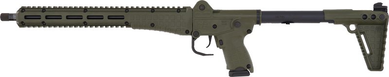 KEL-TEC SUB-2000 GEN3 9MM 10RD - FITS GLOCK 9MM MAGAZINES GREEN - Image 2
