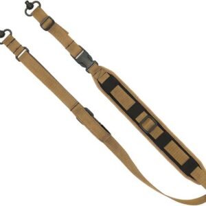 GROVTEC QS 2 POINT SENTINEL - SLING W/ PB SWIVELS COYOTE BRN