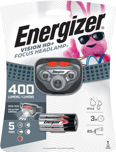 ENERGIZER VISION HD PLUS FOCUS - HEADLAMP 400 LUMENS W/AAA BATT - Image 4
