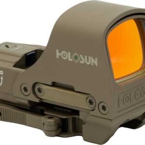 HOLOSUN 510 OPEN REFLEX GREEN - MULTI RET SOLAR W/QD MOUNT FDE