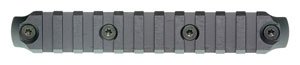 BCM RAIL SECTION--NYLON KEYMOD - 5.5" RAIL BLACK