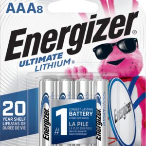 ENERGIZER ULTIMATE LITHIUM - BATTERIES AAA 8-PACK