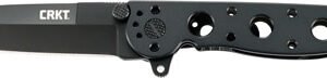 CRKT M16-03KS 3.5" PLAIN EDGE - SPEAR POINT BLACK BLADE