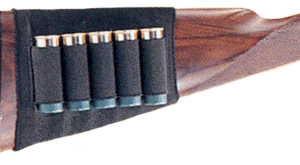 MICHAELS SHOTGUN BUTTSTOCK - SHELL CARRIER 5-LOOP BLACK