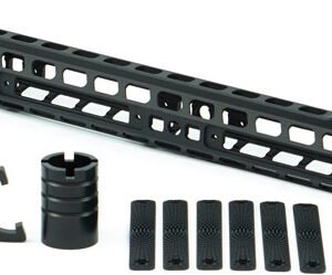 MANTICORE TRANSFORMER RAIL - 15" GEN II BLACK FOR AR-15