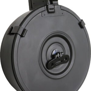 IVER JOHNSON MAGAZINE AK47 - 100RD BLACK METAL