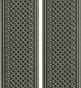 MI LEVER ACTION G10 STRAIGHT - GRIP PANEL GREY / BLACK