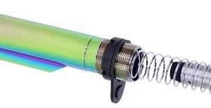GUNTEC AR15 MIL-SPEC BUFFER - TUBE SET RAINBOW PVD COATED