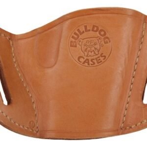 BULLDOG BELT SLIDE HOLSTER TAN - RH MED AUTOS 1911 BROWNING HP