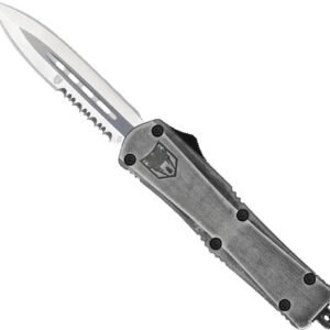 COBRATEC MEDIUM FS3 OTF  STONE - WASH 3" D2 DAGGER 1 SIDE SRRTD