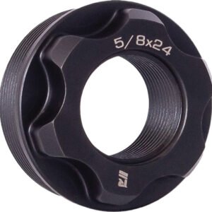 RUGGED SUPPRESSORS FIXED MOUNT - OBSIDIAN 1/2X36