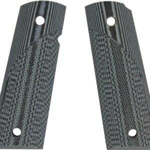 PACHMAYR DOMINATOR G10 GRIPS - FOR 1911 GRAY/BLACK CHECKERED