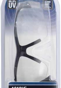 HOWARD LEIGHT ACADIA GLASSES - BLACK FRAME/CLEAR LENS