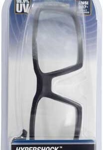 HOWARD LEIGHT HYPERSHOCK - GLASSES BLACK FRAME/CLEAR LENS