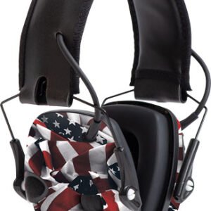 HOWARD LEIGHT IMPACT SPORT - ONE NATION FLAG ELEC MUFF NR22