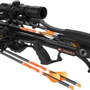 RAVIN CROSSBOW R26X W/3-ARROWS - 400FPS SILENT COCK BLK