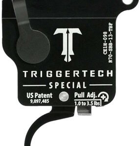 TRIGGERTECH REM 700 SNGL STAGE - BLACK SPECIAL FLAT