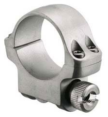 RUGER 3K RING S/S LOW 1" - 1-RING PACKED INDIVIDUALLY