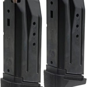 RUGER MAGAZINE SECURITY 380ACP - 10RD BLACK PLASTIC 2-PACK