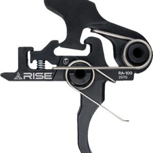 RISE TRIGGER RA-100 AR-15 - 2-STAGE CURVED BLACK