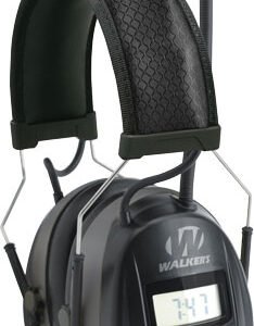 WALKERS MUFF WITH AM/FM RADIO - & PHONE CONNECTION 25dB BLACK