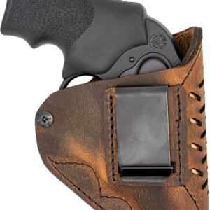 VERSACARRY REVOLVER HOLSTR IWB - RH S&W J FRAMES 2" BROWN/BLACK