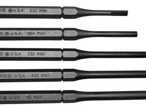 GRACE USA PUNCH SET - ROLL PIN HOLDER SET OF 5 STEEL