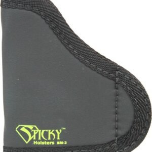 STICKY HOLSTERS SMALL HANDGUNS - W/LASER UP TO 2.75" BARREL BLK