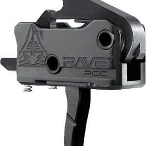 RISE TRIGGER RAVE PCC CURVED - 3.5LB AR-15 W/ANTI WALK PINS