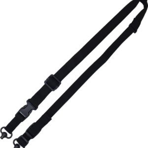 TAC SHIELD SLING 2N1 WARRIOR - QD PUSH BUTTON PADDED BLACK