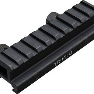TRUGLO 1-PIECE PICATINNY RISER - MOUNT 3/4" RISE 4" LENGTH