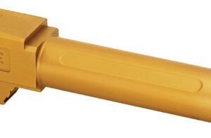 TRUE PRECISION FOR GLOCK 26 - BARREL THREADED GOLD TIN