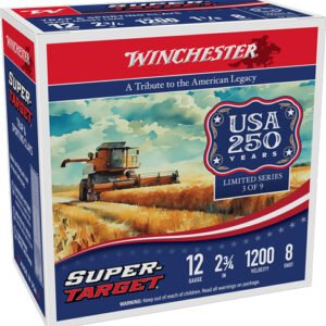 WINCHESTER TARGET 12GA 2.75" - 1-1/8OZ #8 1200FPS 250RD CASE