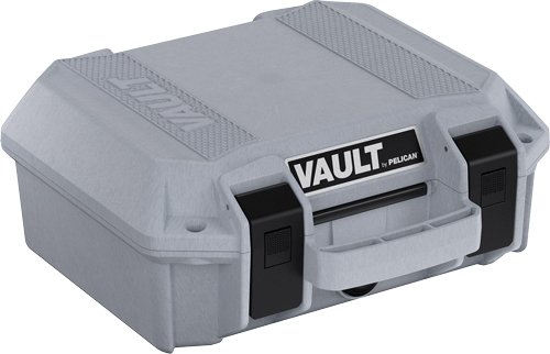 PELICAN VAULT SMALL PISTOL - CASE W/ FOAM GHOST GRAY