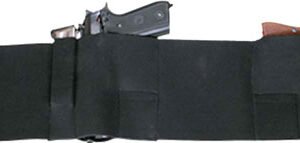BULLDOG BELLY WRAP HOLSTER BLK - SMALL HOLDS 2 GUNS & 2 MAGS
