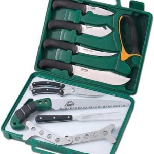 OUTDOOR EDGE GAME PROCESSOR - 11 PIECE COMBO W/CARRY CASE