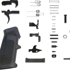 GUNTEC COMPLETE LOWER PARTS - KIT AR15 WITH A2 PISTOL GRIP
