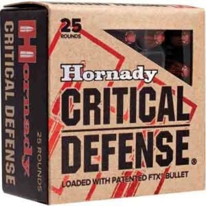 HORNADY CRITICAL DEFENSE 38 - SPECIAL 110GR FTX 25RD 10BX/CS