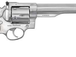 RUGER REDHAWK 44 REM MAG 7.5" - STAINLESS WOOD ADJUSTABE