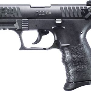 WALTHER P22 CA 22LR 3.42" AS - 10-SHOT BLACK POLYMER