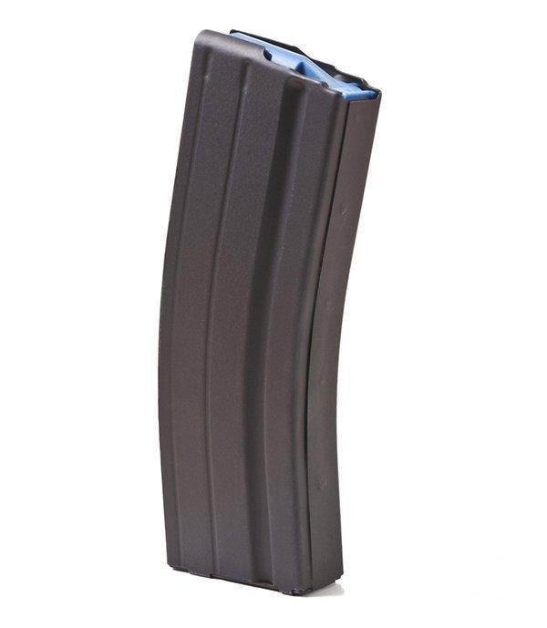 ASC AR Family Rifle Magazine Blue Follower 6.5 Grendel Black Stainless Steel 25/rd