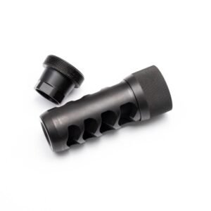 Area 419 Sidewinder Magnum Self Timing Muzzle Brake 6.5mm Black Nitride 5/8-24