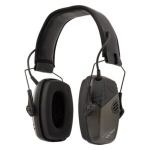 Allen ULTRX Stereo Electronic Ear Muffs 24dB Olive