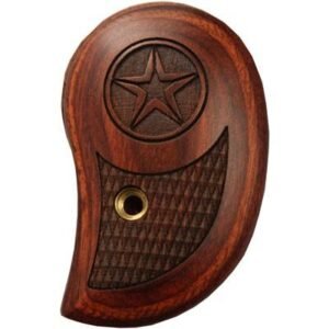 Bond Arms Standard Handgun Grips Rosewood with Engraved Star
