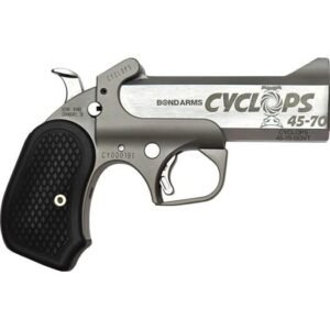 Bond Arms Cyclops .45-70 Gov't Single Shot 4.25" Barrel Stainless Steel with Black Grips
