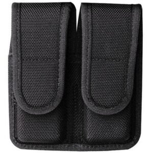 Bianchi Model 7302H AccuMold Double Magazine Pouch Colt Government .380 Hook and Loop Black