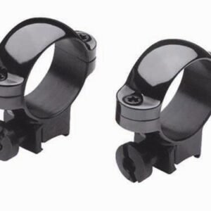 Burris Deluxe Solid Steel .22 Rings 1" Medium 0.80 Actual Height - Matte