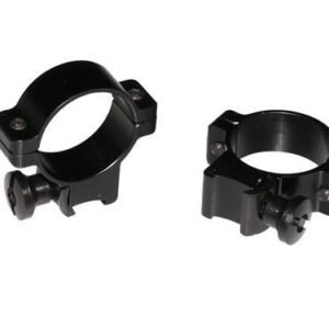 Burris Deluxe Aluminum .22 Rings 1" Medium 0.80 in Actual Height - Gloss