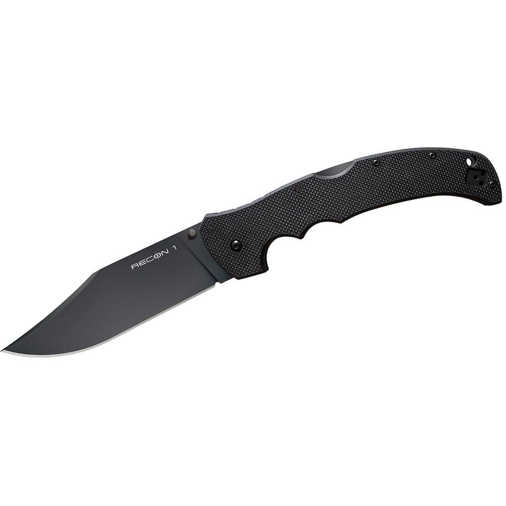 Cold Steel Recon XL Folding Knife 5-1/4" Clip Point Blade Black